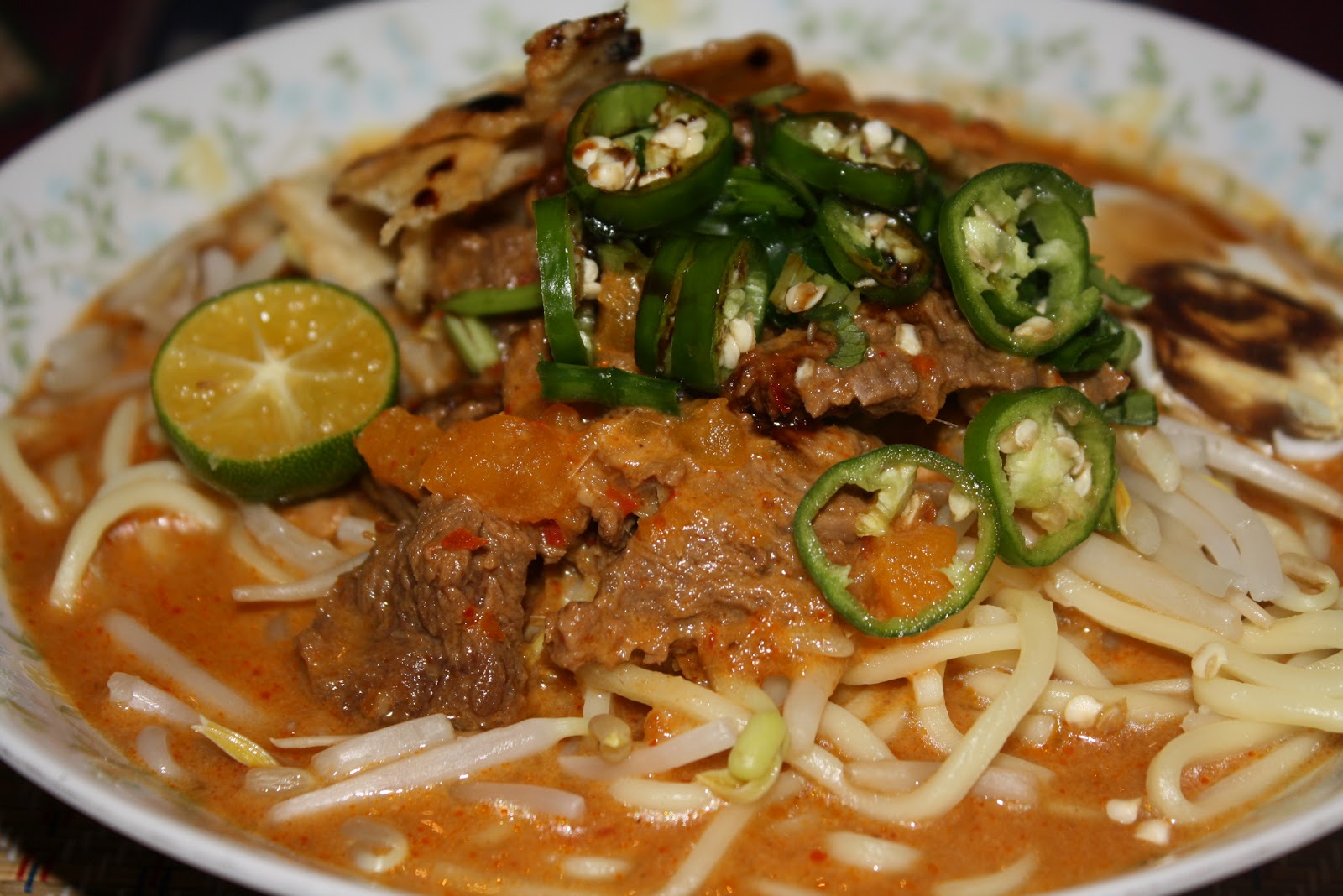 Buttered Fingers: Mee Rebus Johor