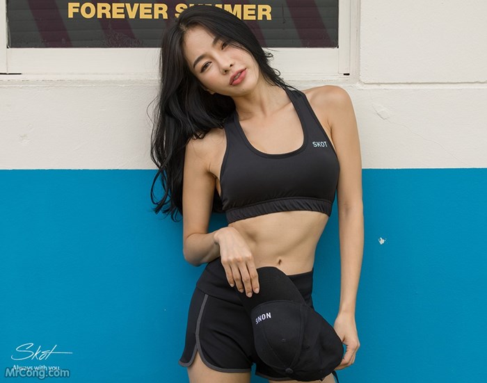 The beautiful An Seo Rin shows off her figure with a tight gym fashion (273 pictures) photo 7-0