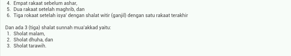 Document Masnet Qur An Shalat Sunah