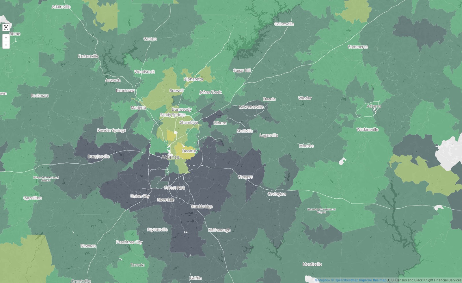 America’s great housing divide: Are you a winner or loser? (Atlanta)