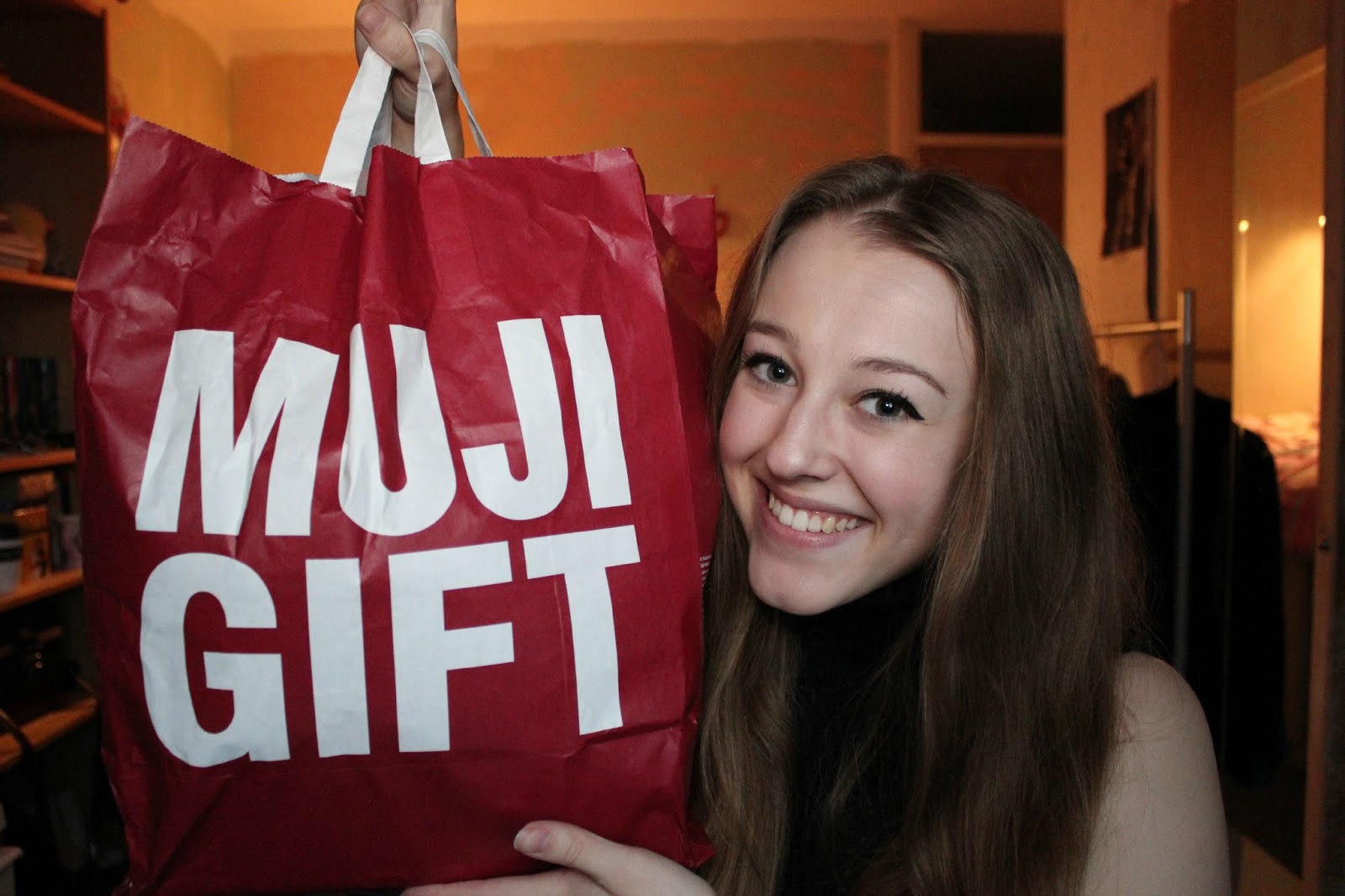 georgie minter-brown, actress, blogger, youth, winter, muji, haul, winter haul, muji haul