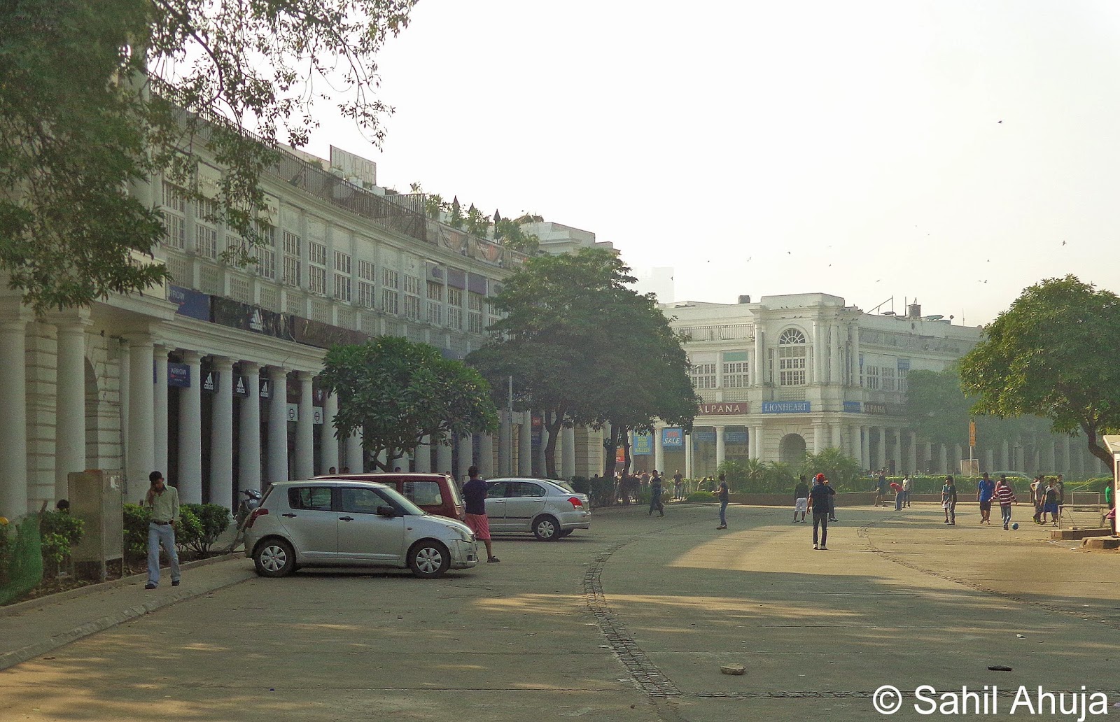 Pixelated Memories: Connaught Place, New Delhi
