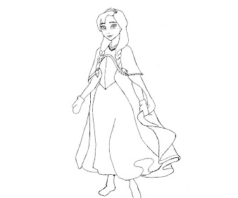 #2 Disney Frozen Coloring Page
