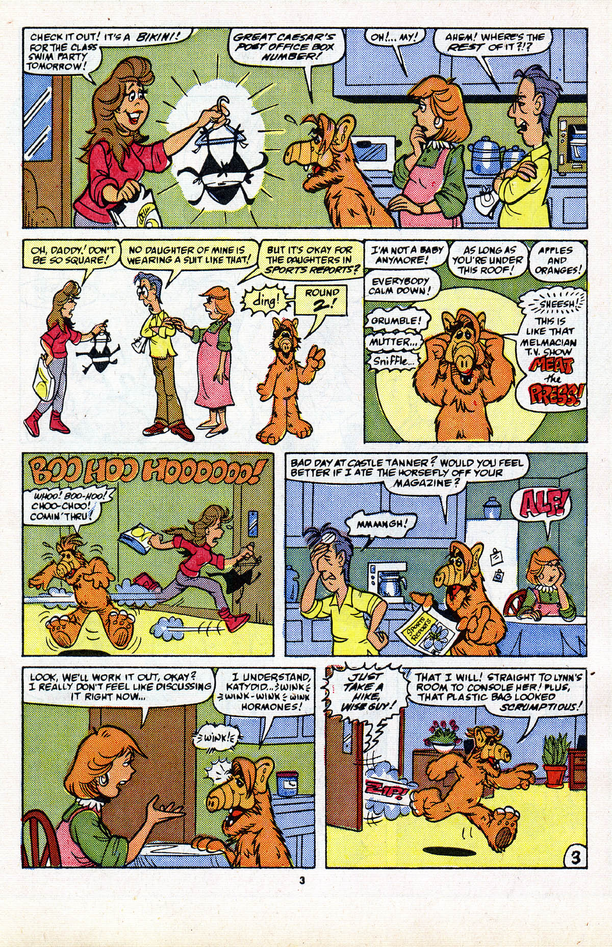 Read online ALF comic -  Issue #19 - 5