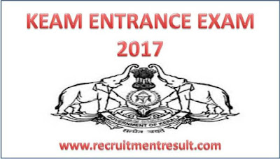 KEAM Entrance Exam 2017 KEAM Entrance Exam