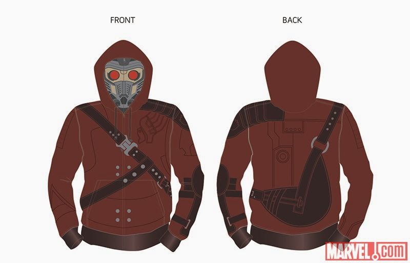 San Diego Comic-Con 2014 Exclusive Guardians of the Galaxy Star-Lord Hoodie by Marvel