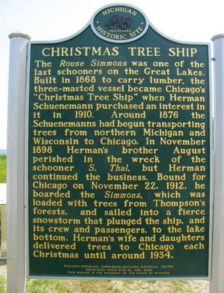 Half Pudding Half Sauce THE ROUSE SIMMONS THE "CHRISTMAS TREE SHIP"