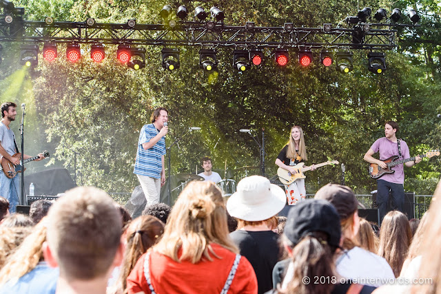 Little Junior with Calpurnia's Ayla Telser-Mabe at Royal Mountain Records Festival at RBG Royal Botanical Gardens Arboretum on September 2, 2018 Photo by John Ordean at One In Ten Words oneintenwords.com toronto indie alternative live music blog concert photography pictures photos