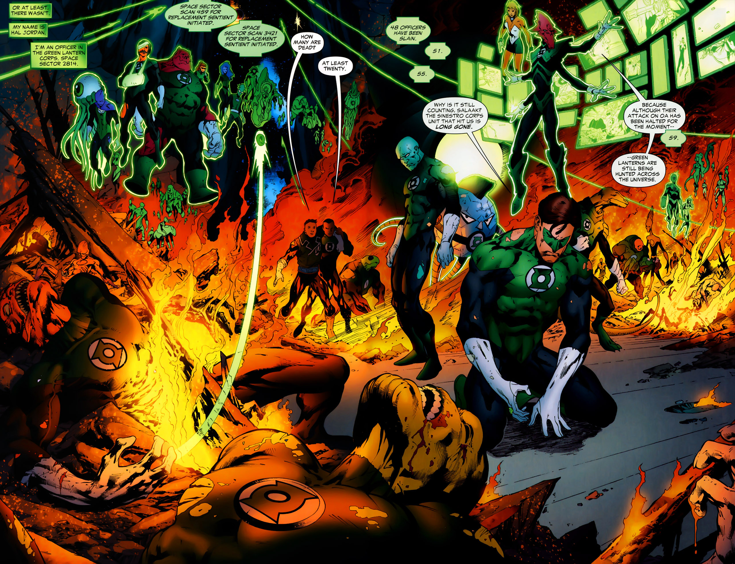 Read online Green Lantern (2005) comic -  Issue #21 - 6