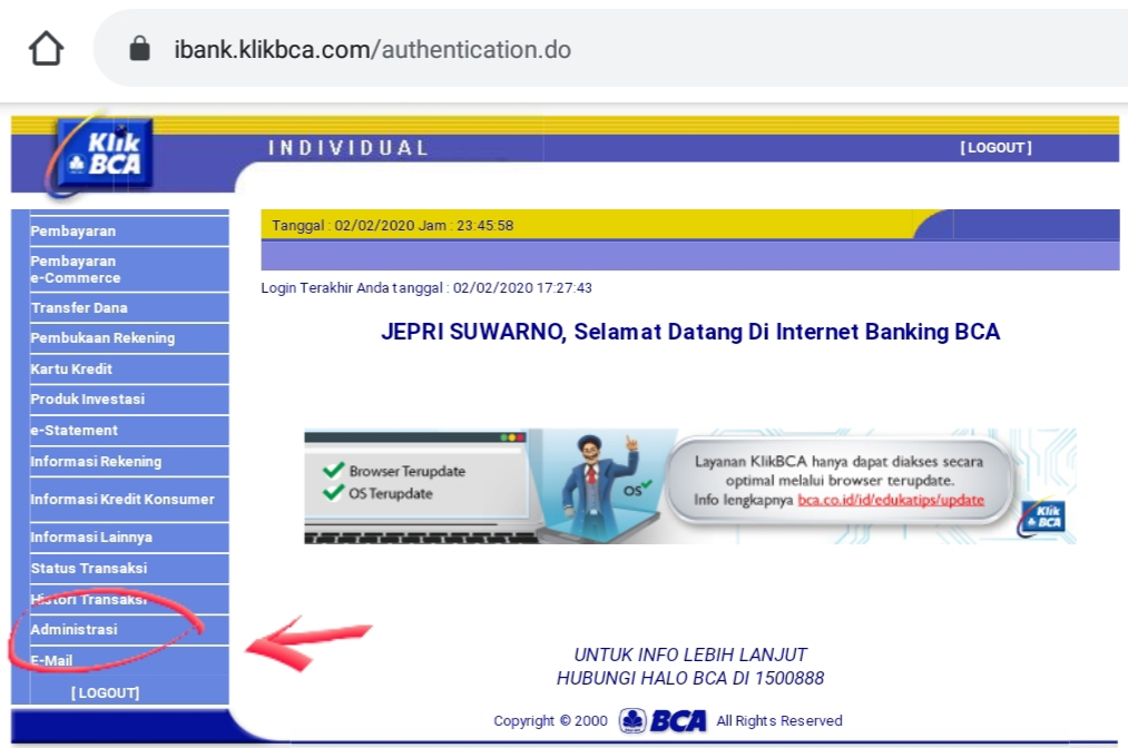 Cara Mengetahui 16 Digit Nomor Kartu Atm Bca Yang Hilang