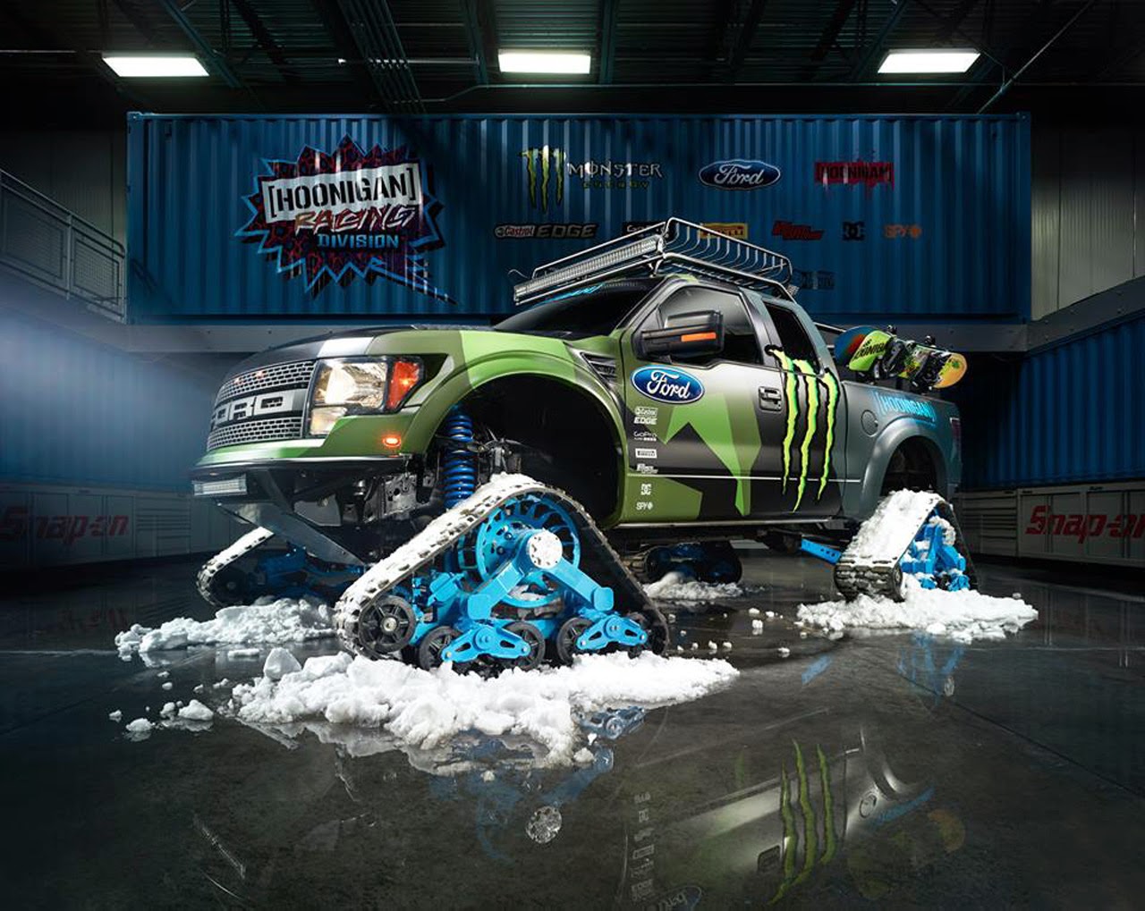 Ken Block's Ford F-150 RaptorTrax Photos - Latest Auto Design