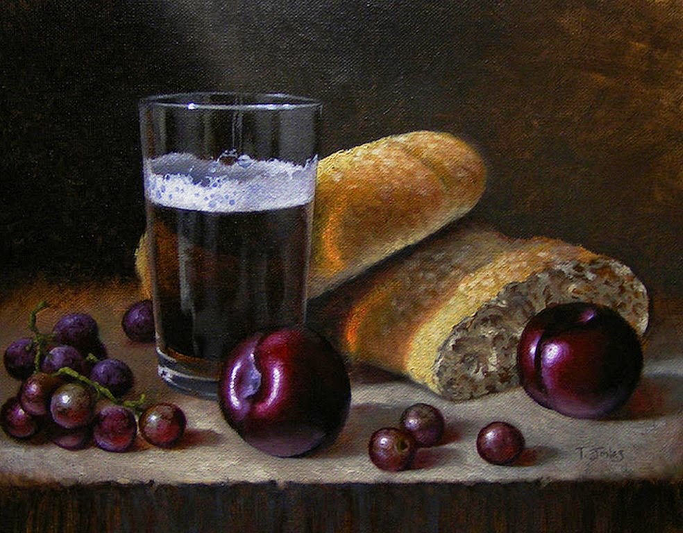 cuadros-con-uvas-pinturas nuevos-bodegones-con-uvas