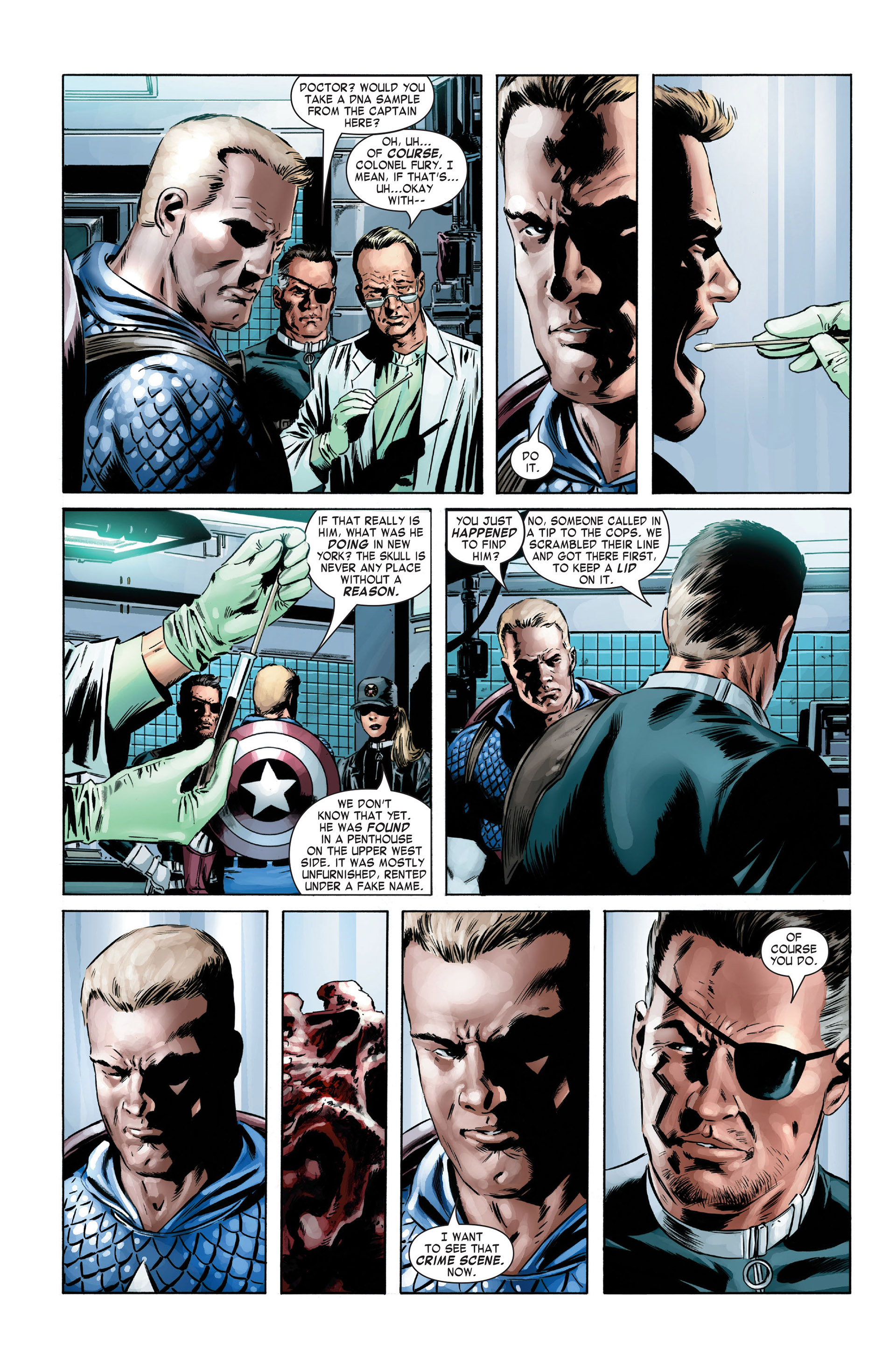 Read online Captain America (2005) comic -  Issue #2 - 10