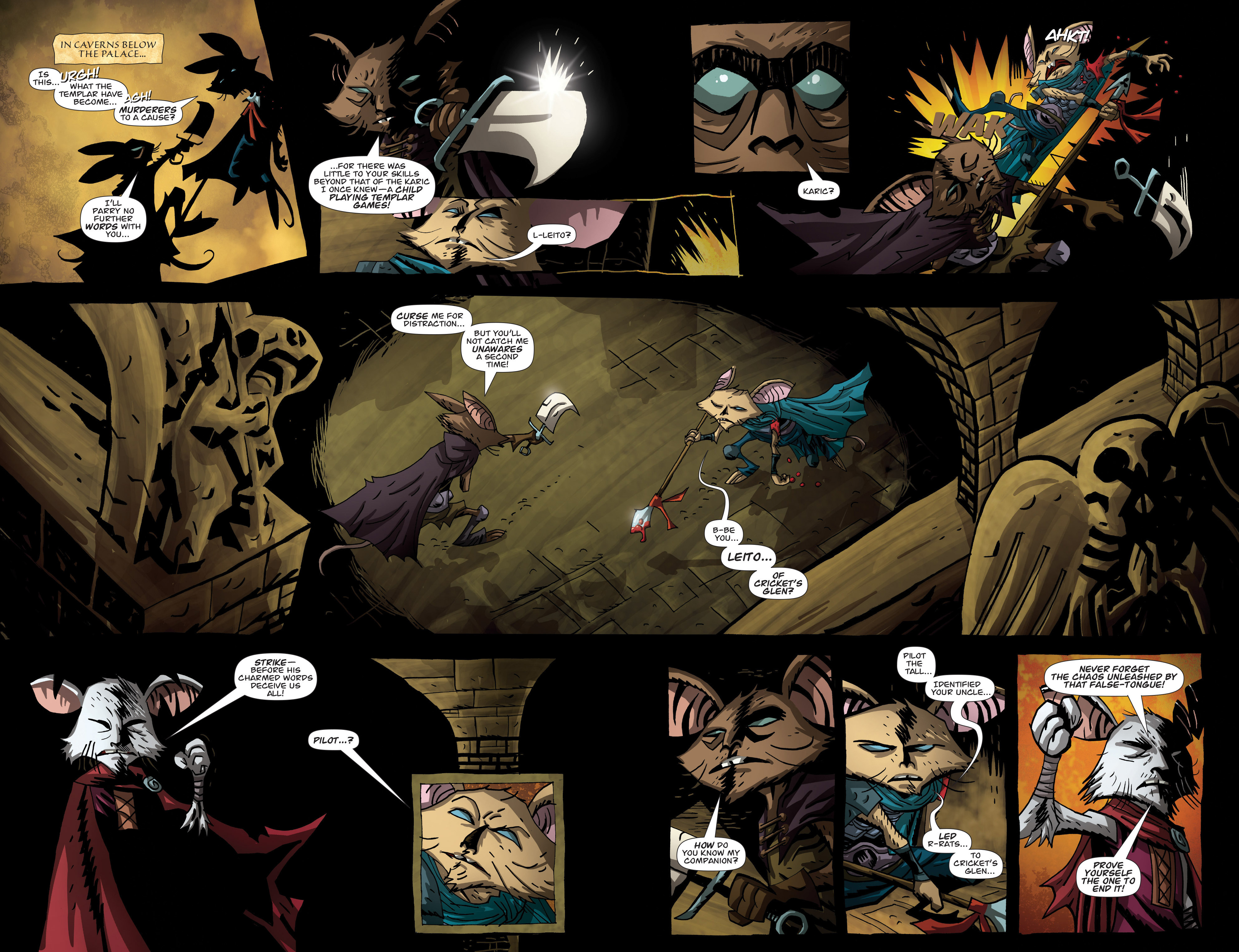 Read online The Mice Templar Volume 5: Night's End comic -  Issue #3 - 4