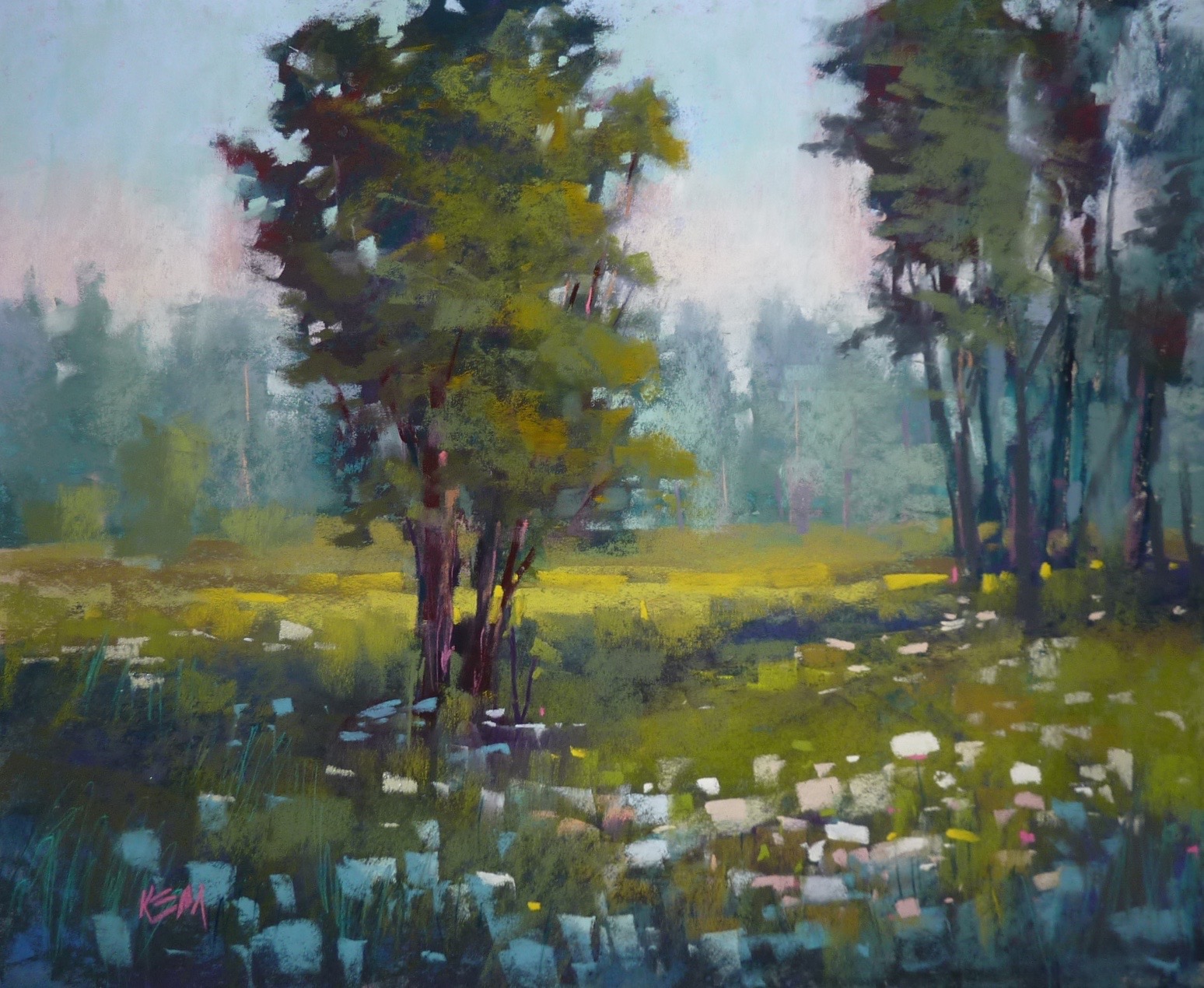 painting my world a important tip for creating depth in a landscape