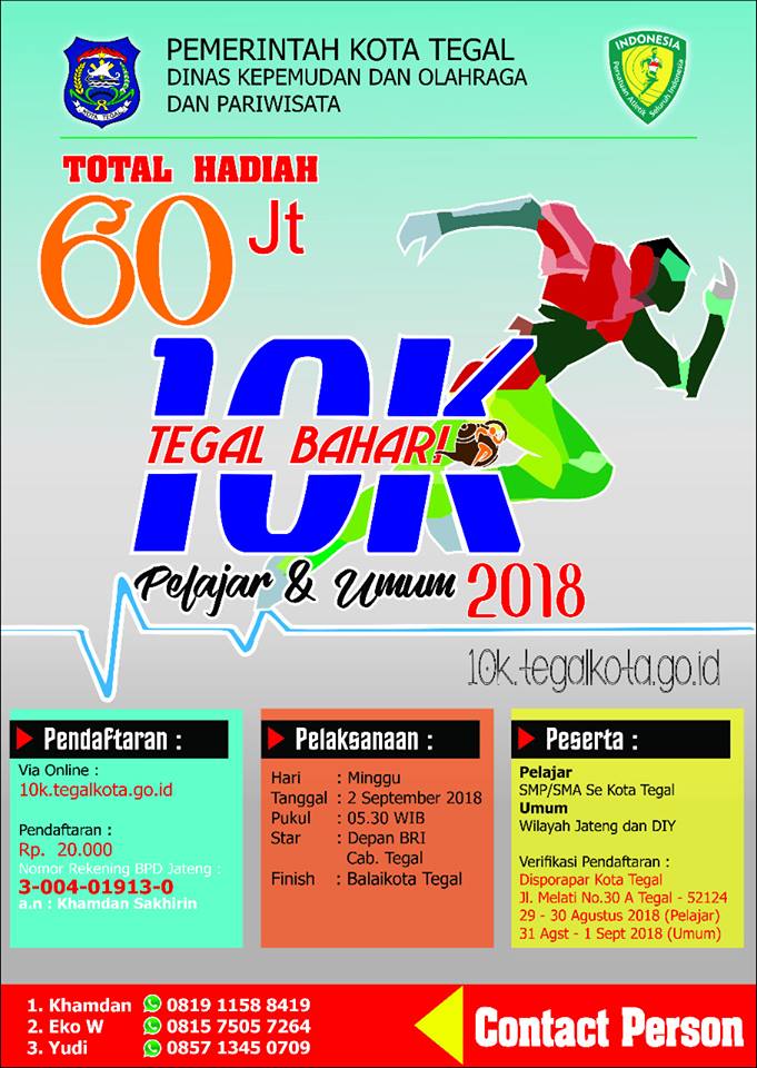 🔍 Tegal Bahari 10K • 2018 Tegal Bahari 10K • 2018