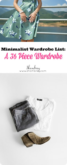 Minimalist Wardrobe List: A 36 Piece Wardrobe_Free Printable checklist