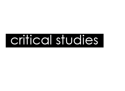 Critical and theoretical studies
