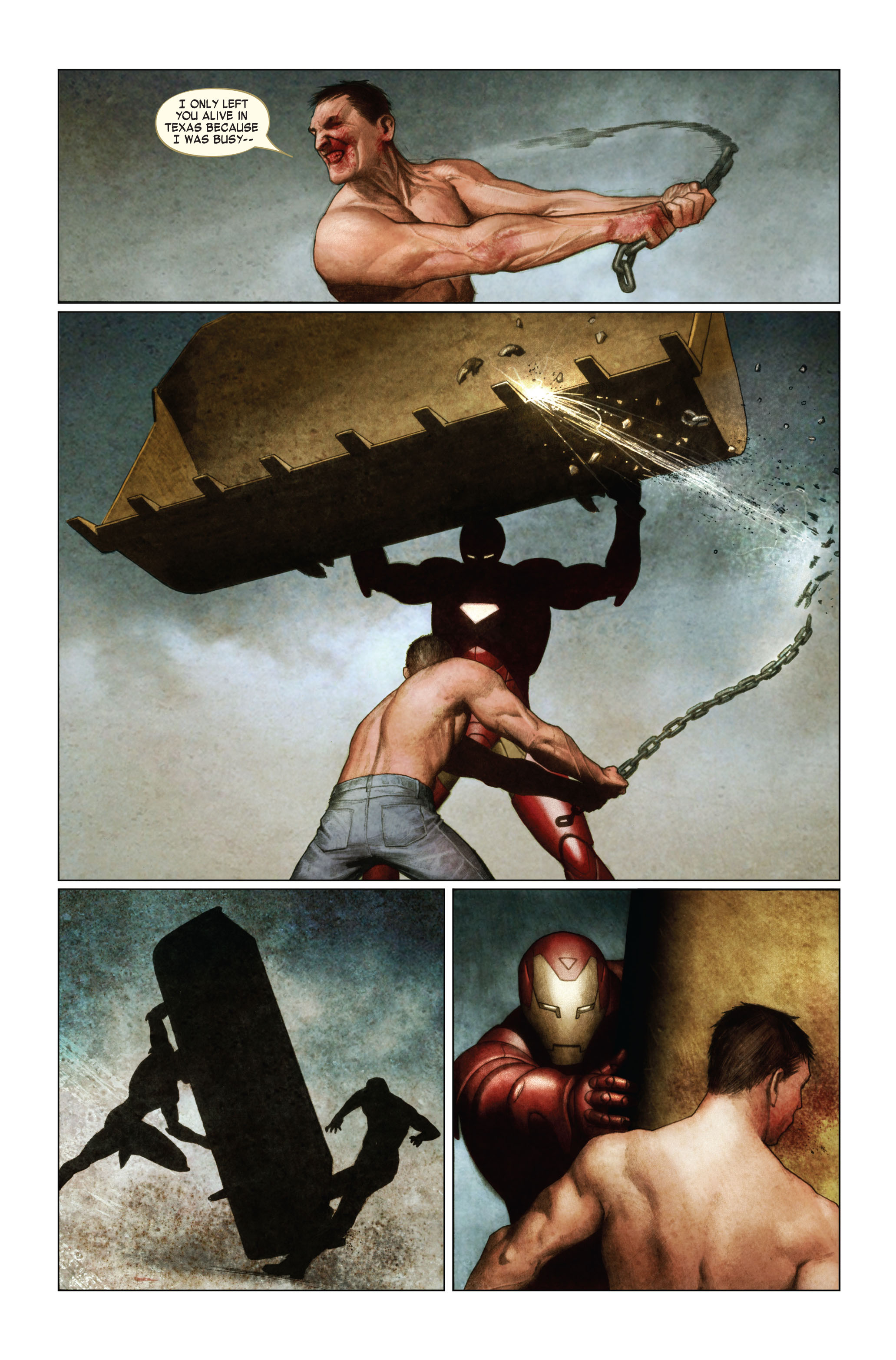 Read online Iron Man (2005) comic -  Issue #6 - 14