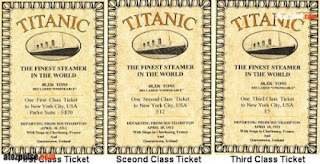 titanic tickets