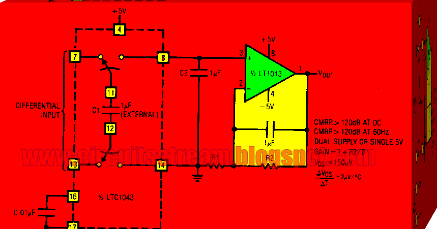 Simple Instrumentation Amplifier Wiring diagram Schematic [] Diagram Guide