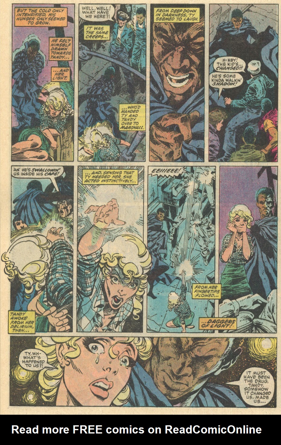 Read online Cloak and Dagger (1983) comic -  Issue #4 - 23