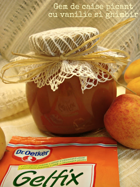 GEM DE CAISE PICANT CU VANILIE SI GHIMBIR