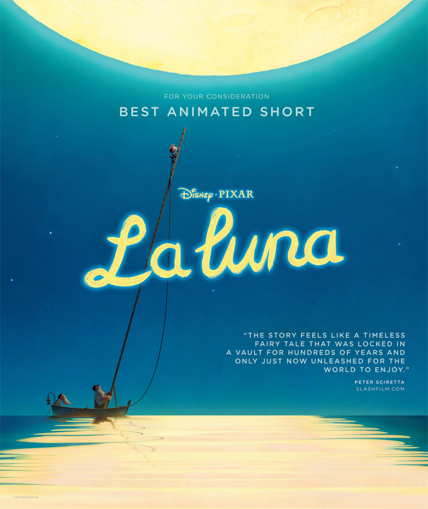 "La Luna" el cortometraje de Pixar al completo Menuda preciosidad