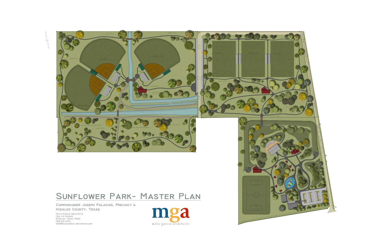 Mata + Garcia Architects Sketchbook Town Hall * Hidalgo County Pct. 4