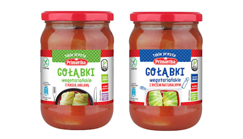 Gołąbki wegetariańskie, Primavika