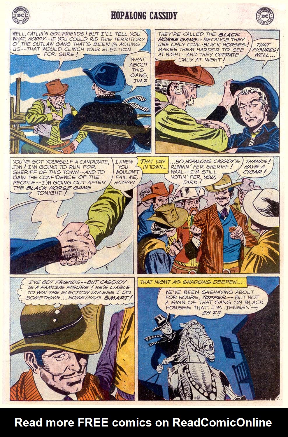 Read online Hopalong Cassidy comic -  Issue #131 - 20