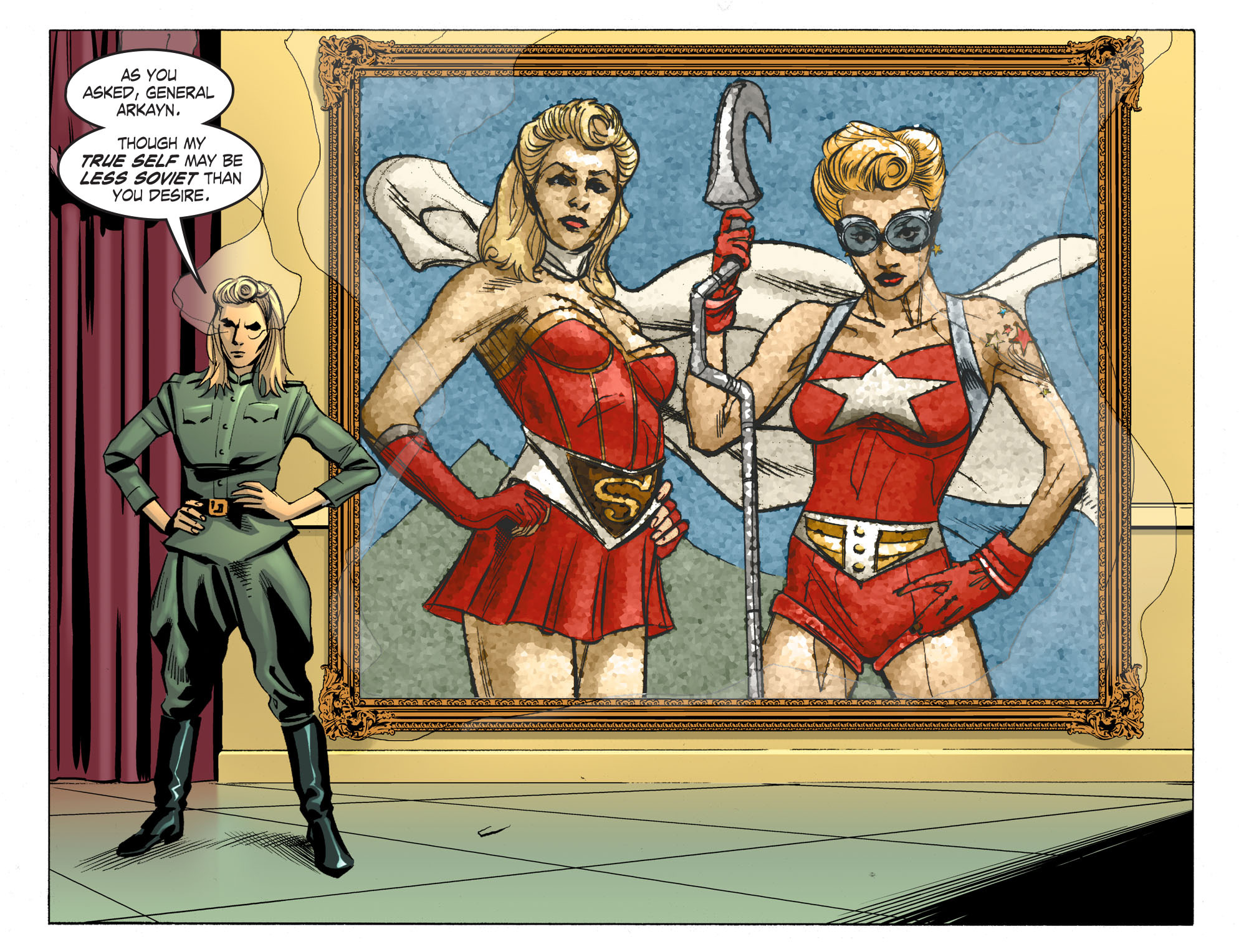 Read online DC Comics: Bombshells comic -  Issue #5 - 22