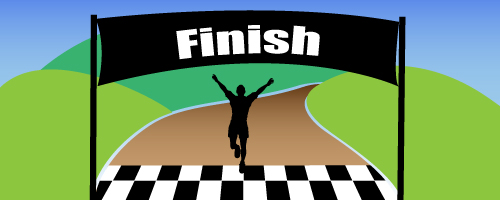 racing finish line clipart - photo #12