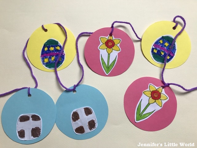 Derde condensor Herinnering Jennifer's Little World blog - Parenting, craft and travel: Easter bunting  using free Twinkl printable resources