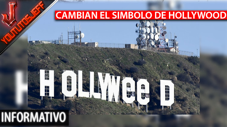 Bromista cambia el simbolo de Hollywood como 'Hollyweed' | 2017