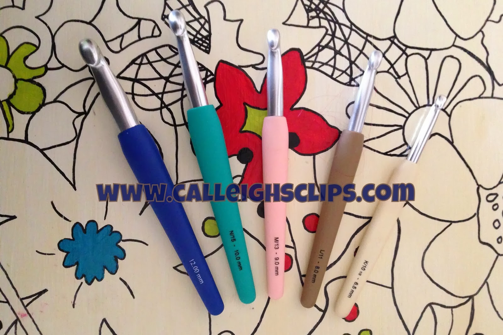 Calleigh's Clips & Crochet Creations Knitter's Pride Waves Crochet Hooks Review