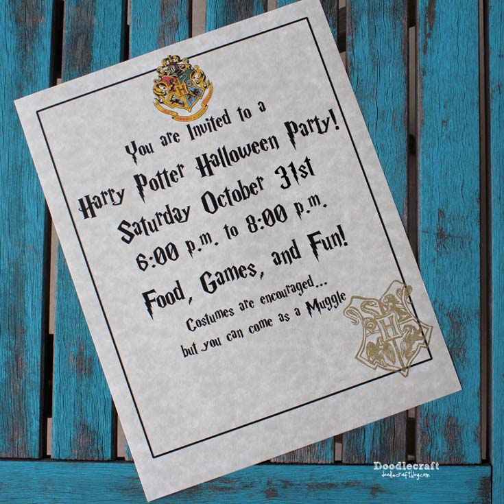 Harry Potter Party! Decorations, Games and Treats!