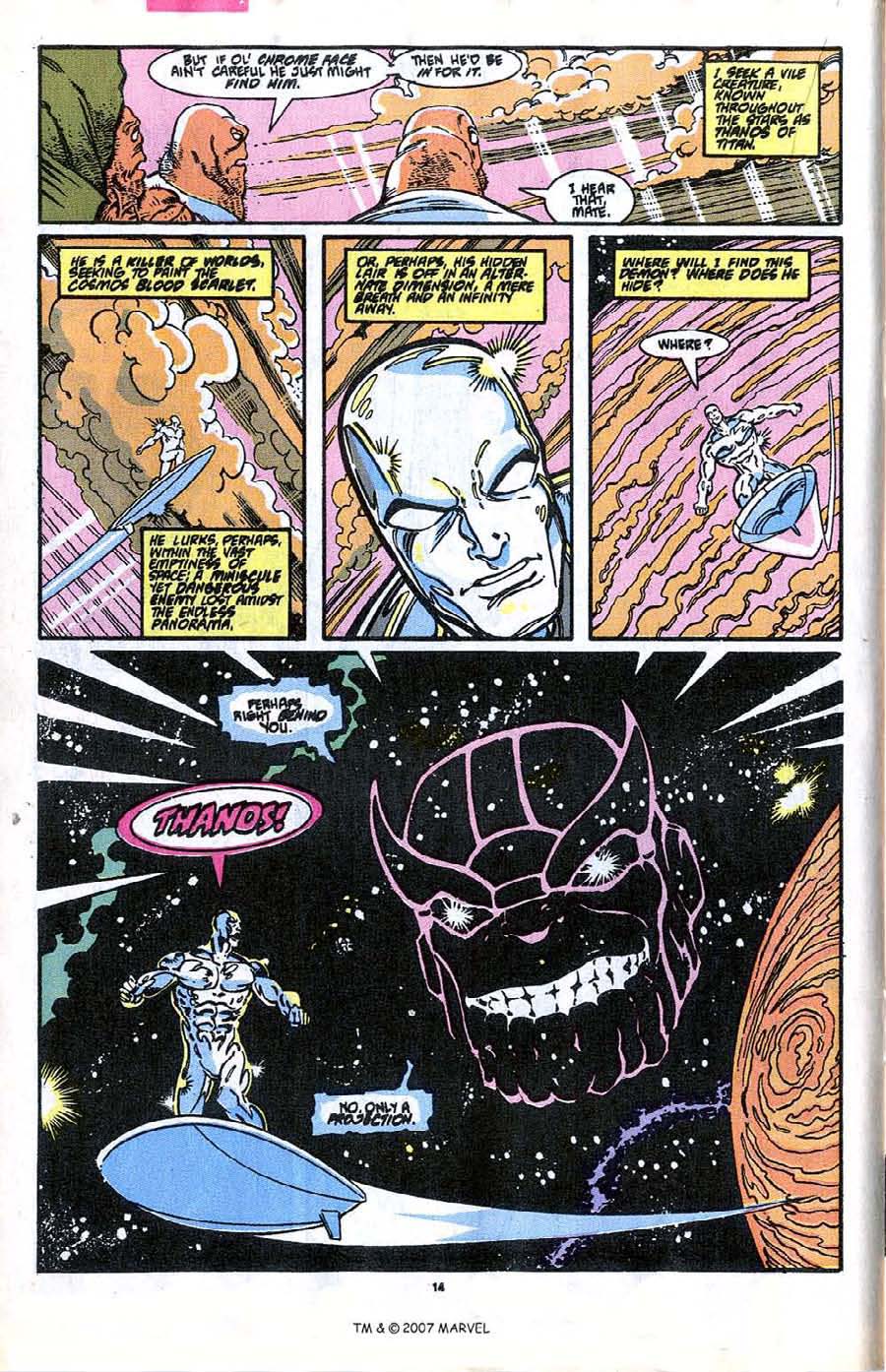 Silver Surfer (1987) Issue #38 #46 - English 16