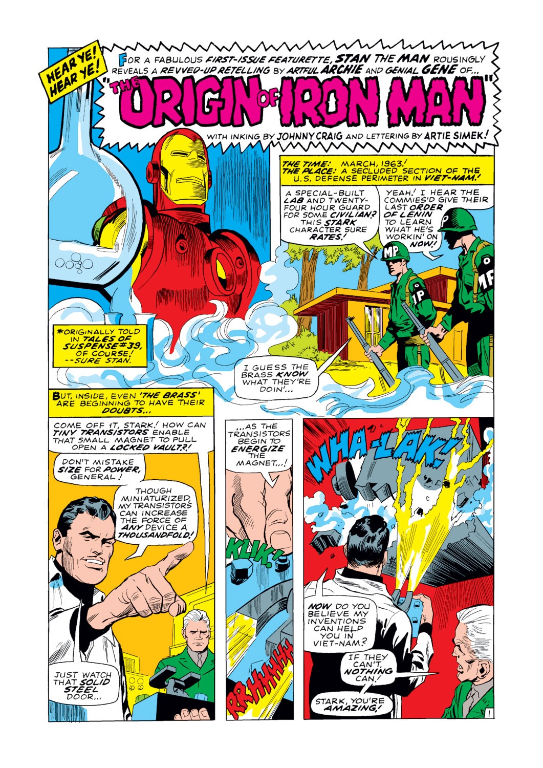 Read online Iron Man (1968) comic -  Issue #1 - 19