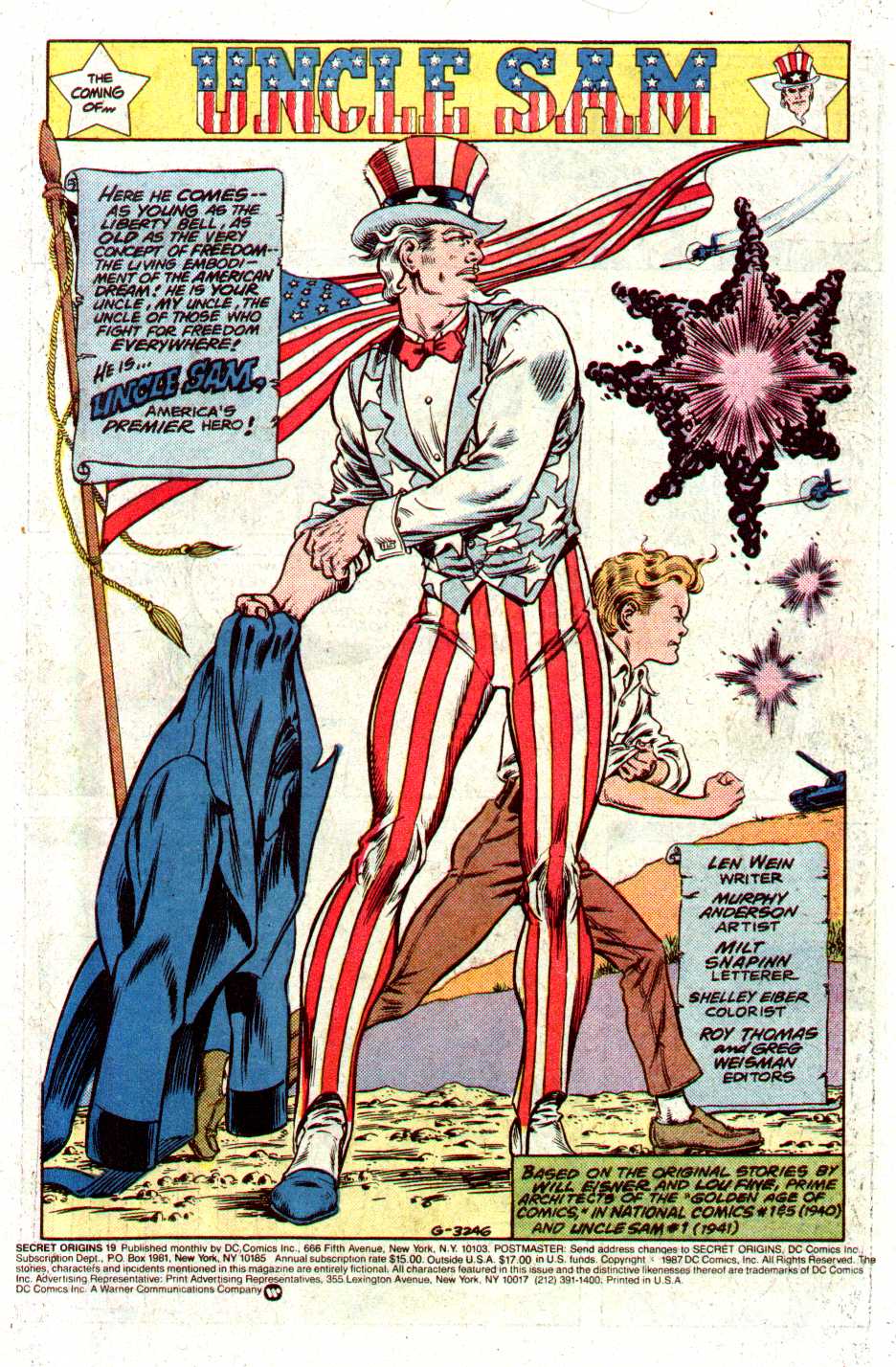 Read online Secret Origins (1986) comic - Issue #19 - 2