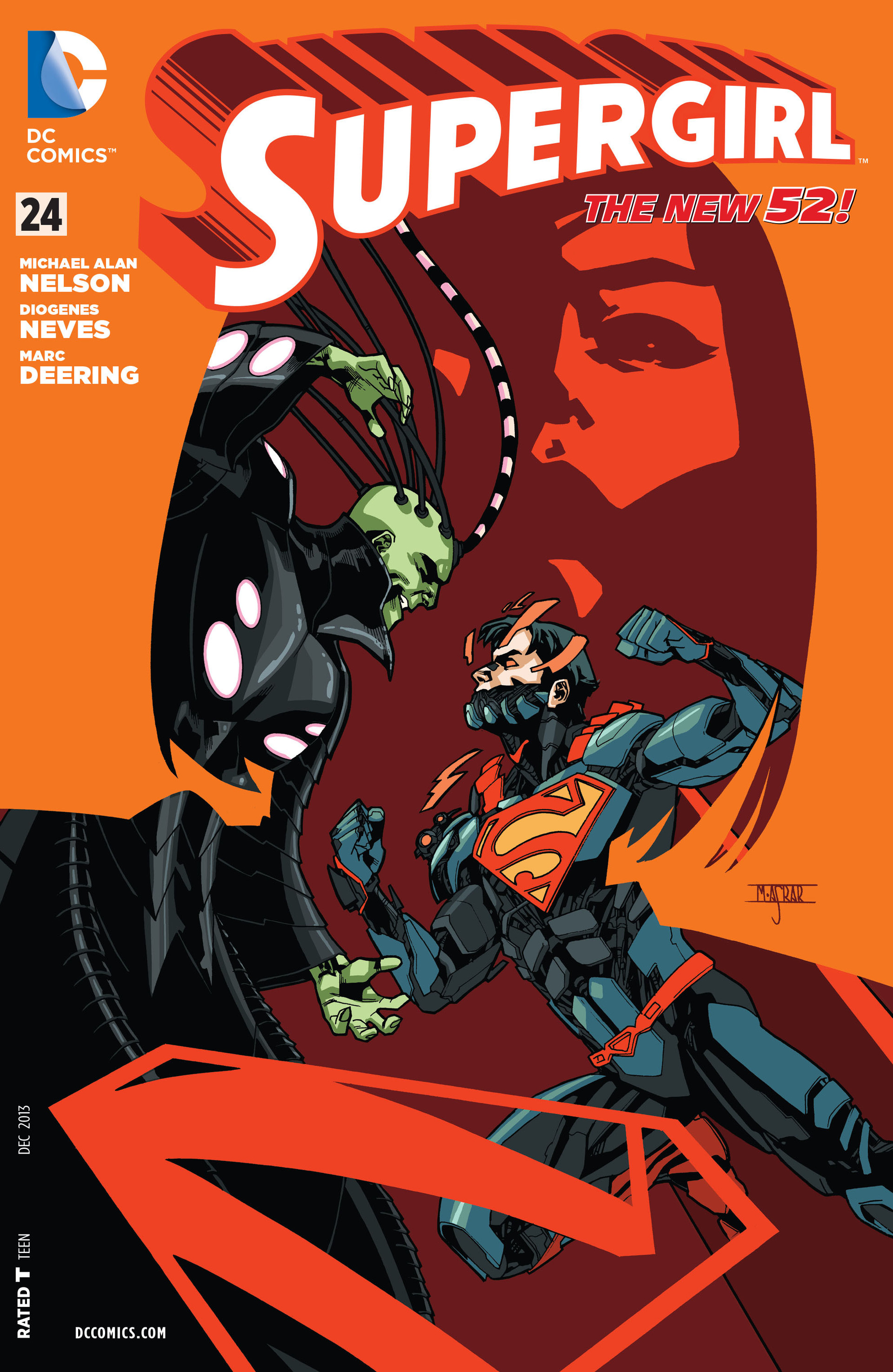 Read online Supergirl (2011) comic -  Issue #24 - 1