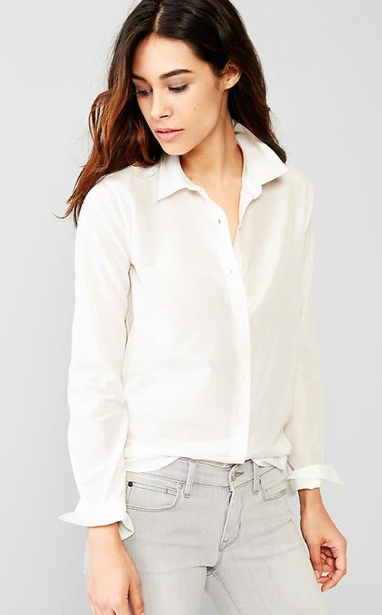 A Blonde Ambition: Closet Staples: {The Perfect White Shirt}
