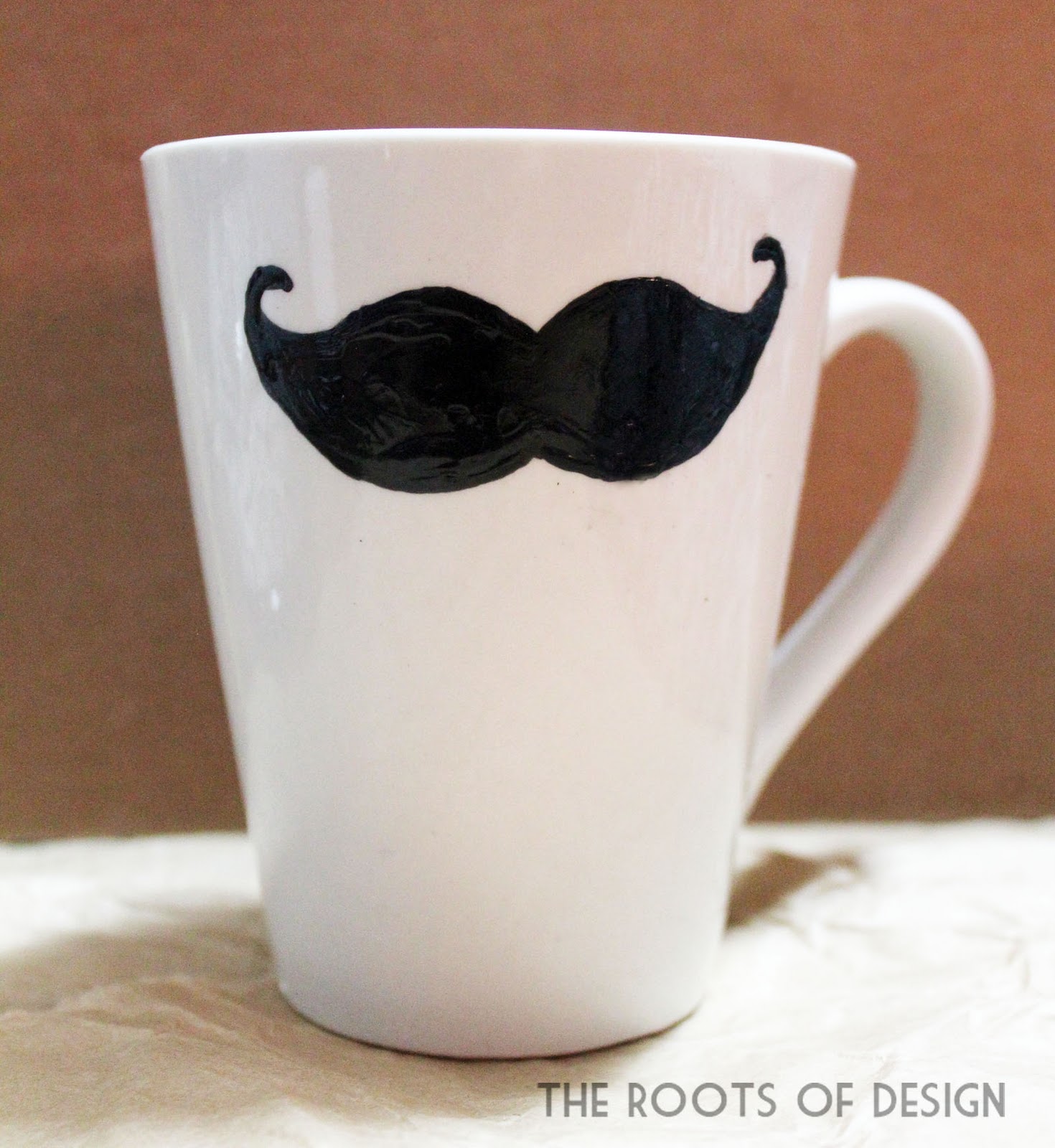 The Roots of Design DIY Mustache Cup