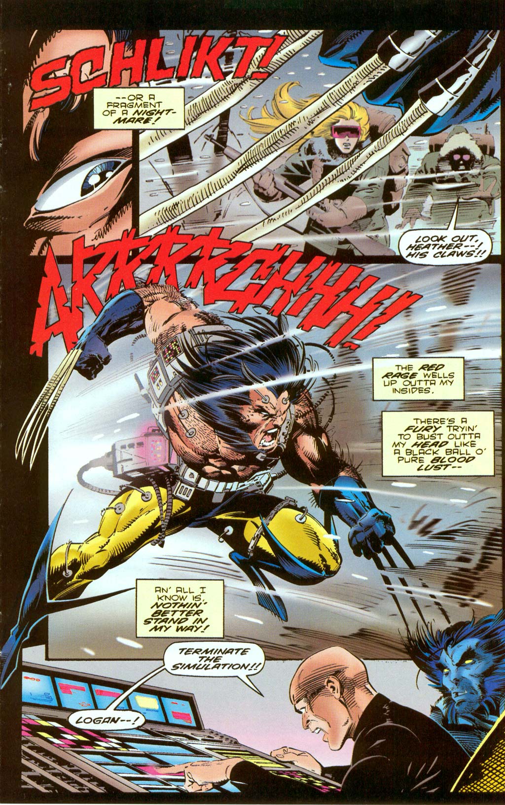 Wolverine (1988) Issue #92 #93 - English 9