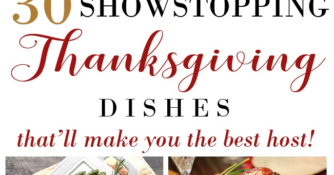 Daily Dose of Design: 30 Showstopping Thanksgiving Dishes
