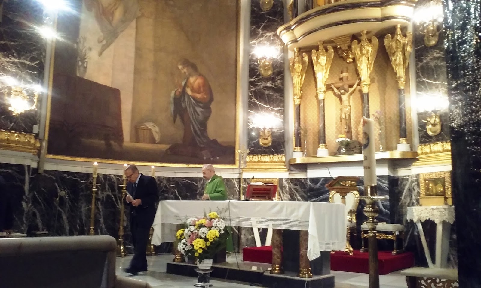 ADVENIAT Misa dominical en Nuestra Señora de Covadonga de Madrid