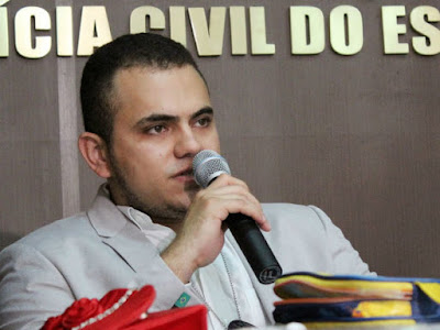 Andrei Alvarenga se diz tranquilo como delegado de Elesbão Veloso e assegura que todas as ações para elucidar crimes estão sendo feitas. 
