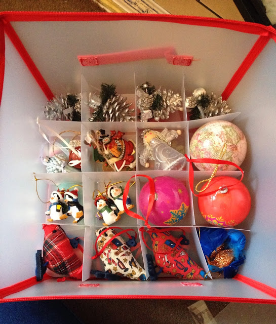 Inferior Design Christmas decoration storage