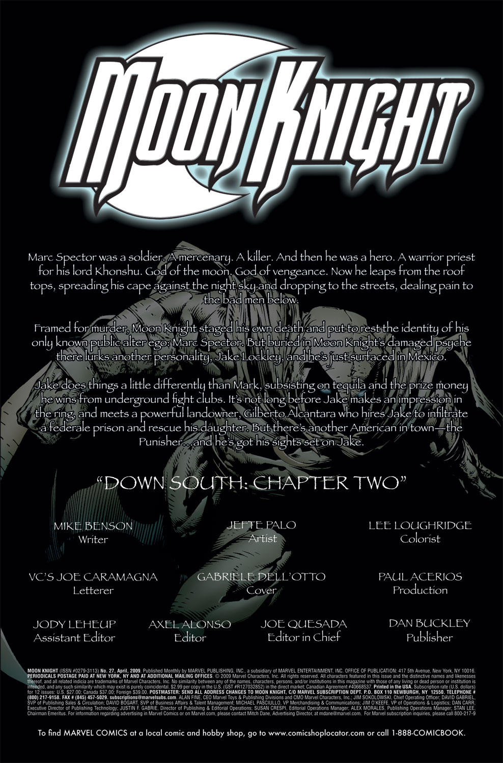 Moon Knight (2006) issue 27 - Page 2