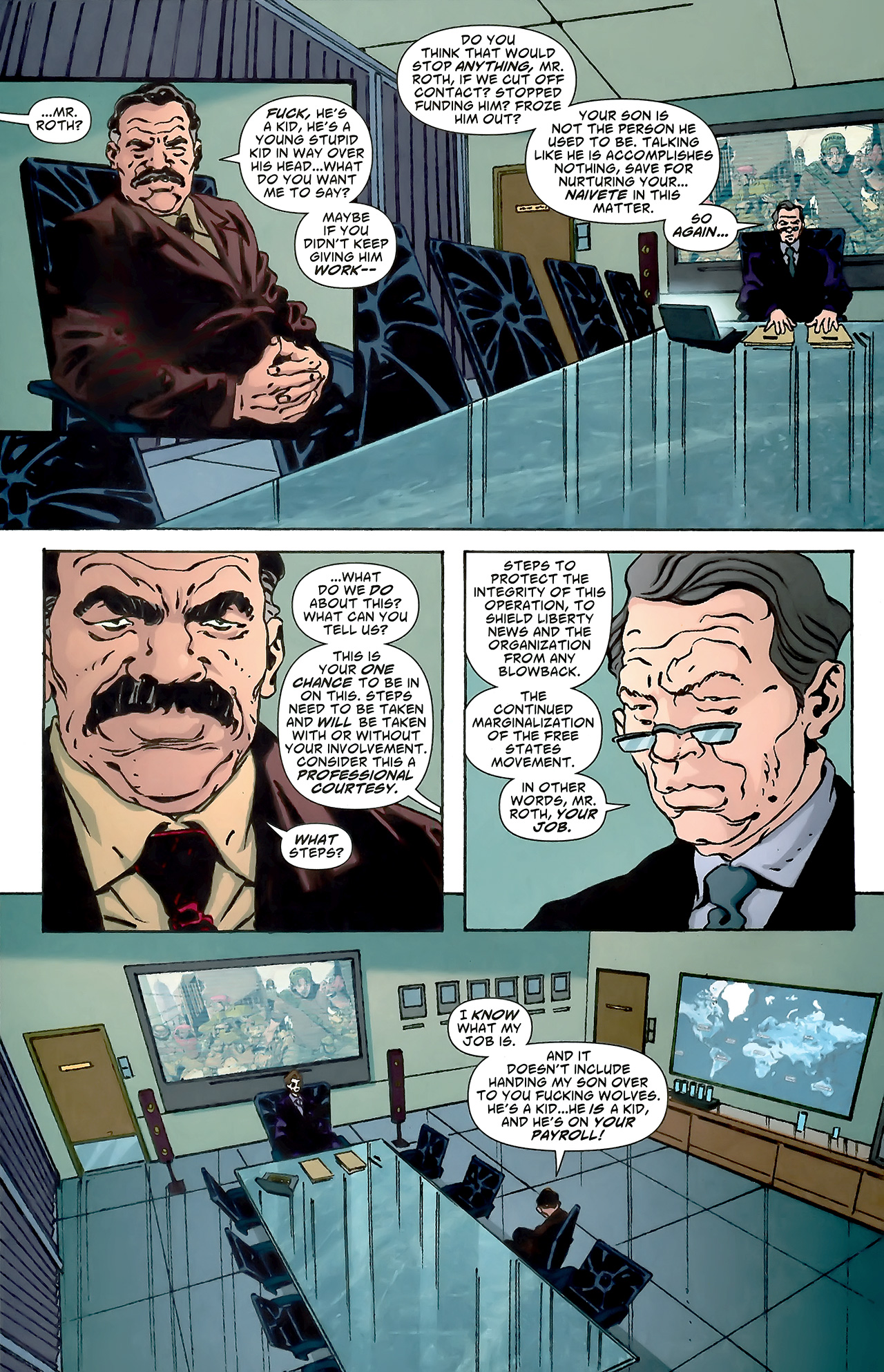 Read online DMZ (2006) comic -  Issue #32 - 7